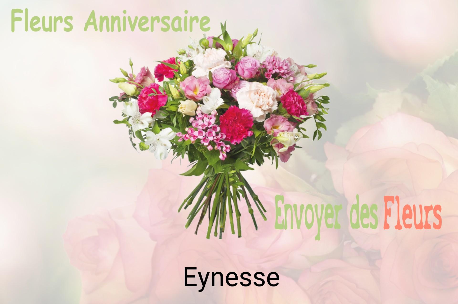 Bouquet de fleurs d’anniversaire livré à Eynesse